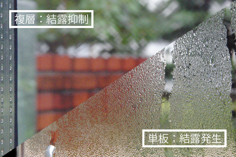 【遮熱・断熱】複層（ペア）ガラス